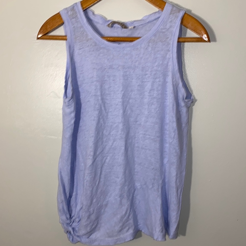 Athleta 100% linen tank-medium